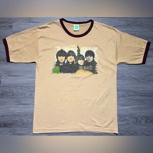 Vintage The Beatles, 2005 ringer Tee The Beatles for sale graphic t-shirt large